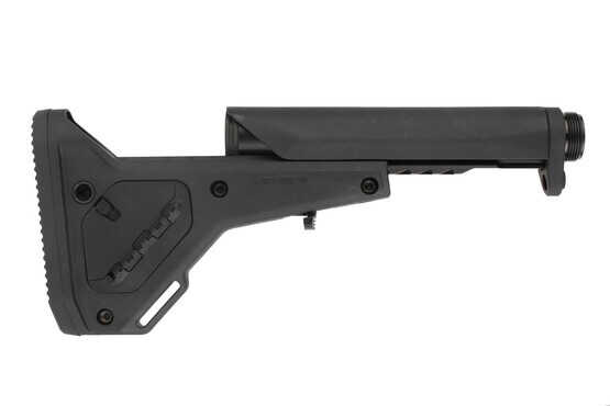 Magpul UBR GEN2 Collapsible Stock adjusts by using a gross motor movement lever